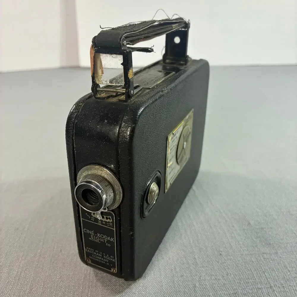 Vintage Cine-Kodak Eight Model 20 8mm Movie Camera 1930s Parts Repair
